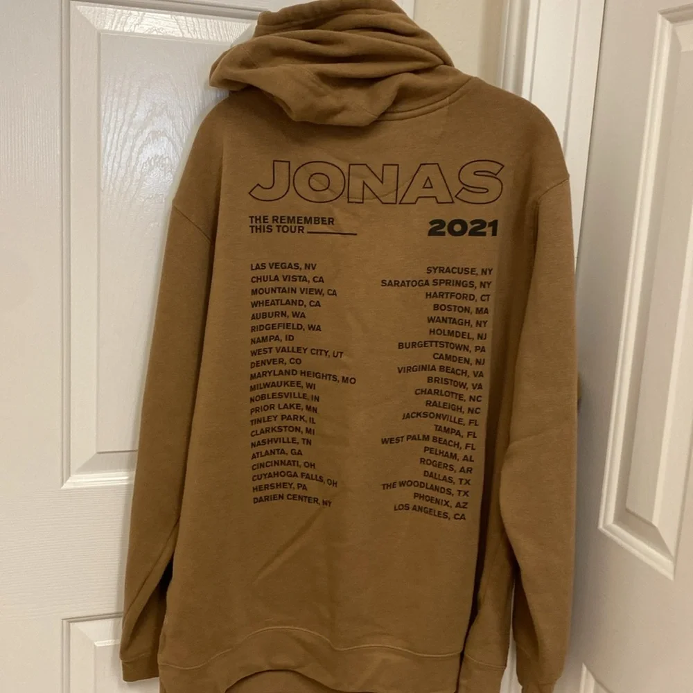 Jonas Brothers The remembering to 2021 sweatshirt extra large hoodie unisex - Picture 4 of 4